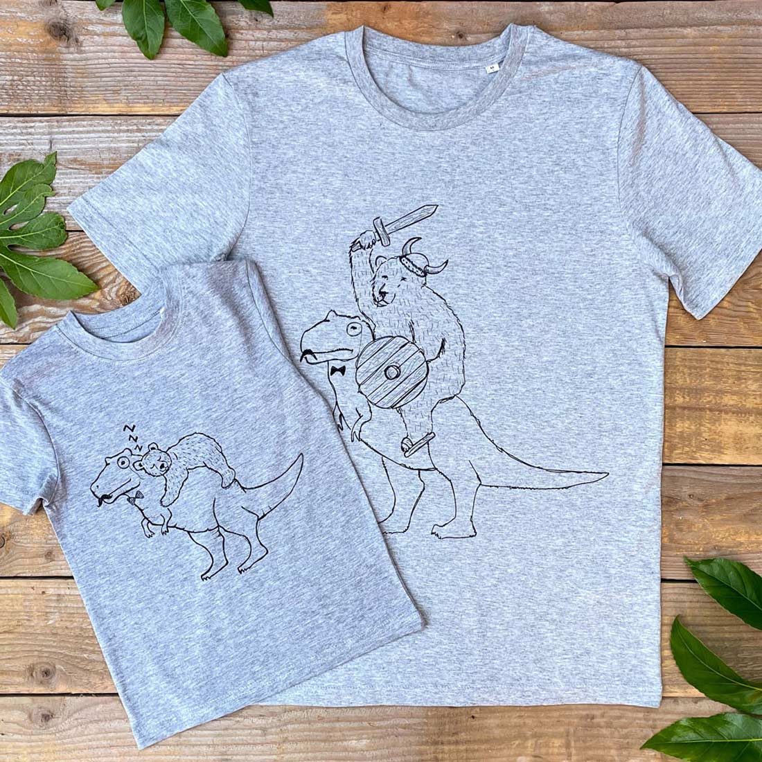 Warrior Bear T-Shirt Set
