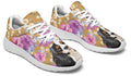 King Charles Spaniel Dog Portrait Sneakers