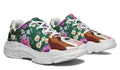 Saint Bernard Dog Portrait Chunky Sneakers